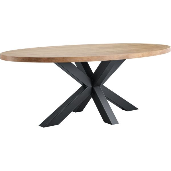 Eettafel Silvares 225x120 cm ovaal