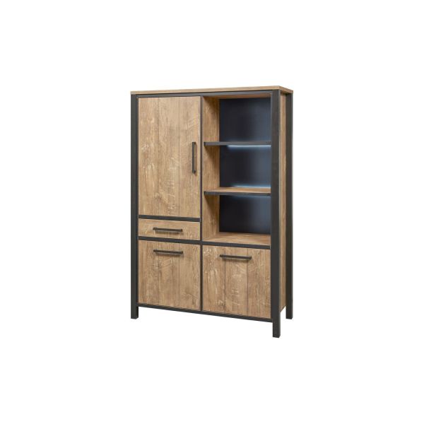 Barkast Mendiga 189x126x50 cm met verlichting