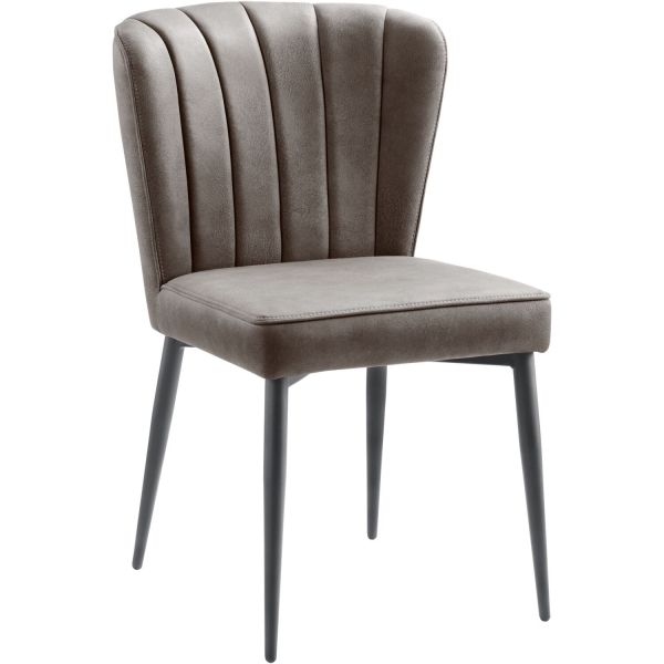 Eetkamerstoel Colby antraciet