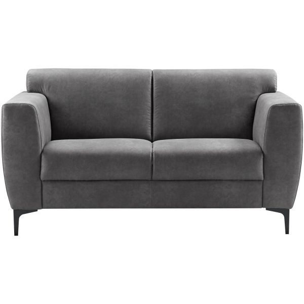 2 zitsbank Ridgway antraciet basic comfort