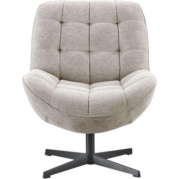 Draaifauteuil Morley grijs