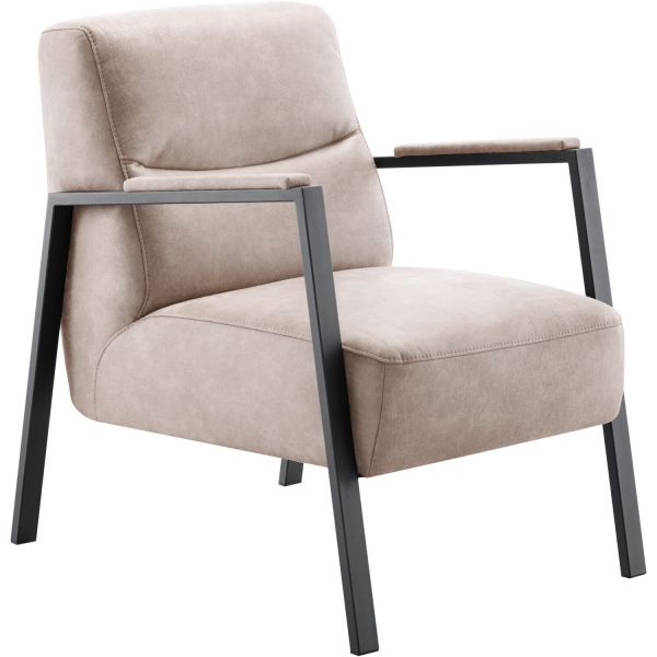 Fauteuil Safira lichtbruin