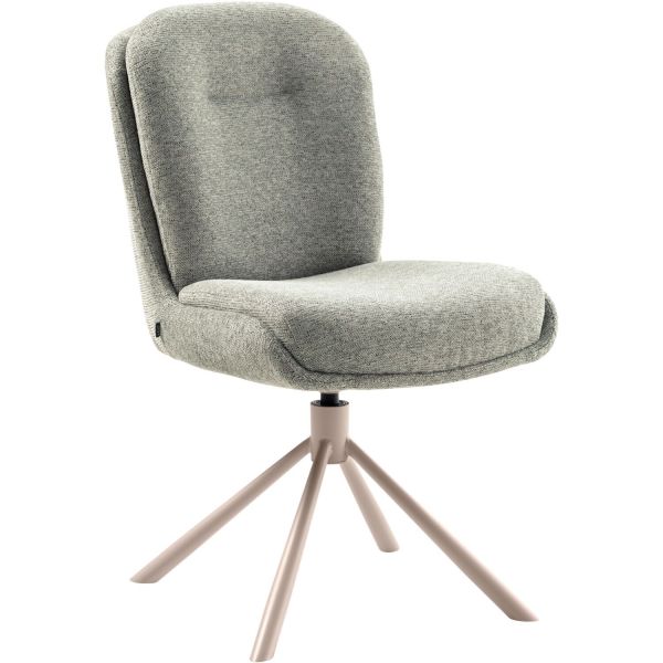 Eetkamerstoel Texico draaibaar lichtblauw