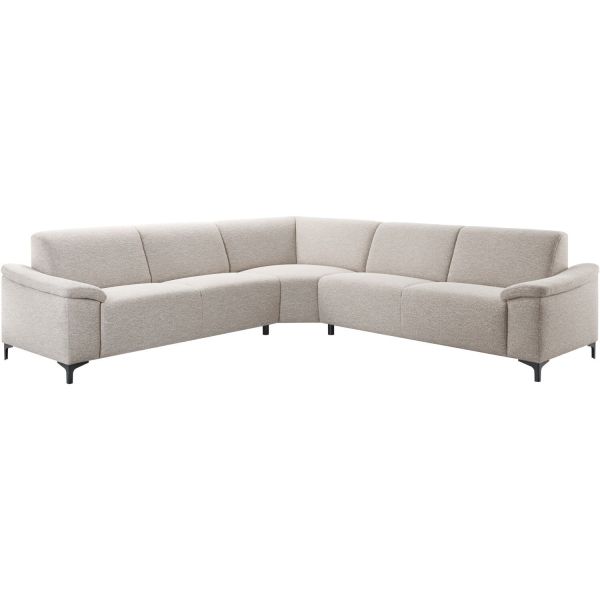 Hoekbank Aveiro beige basic comfort