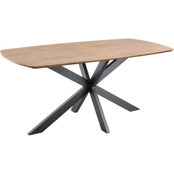 Eettafel Nocona mangohout 180x90 cm Deens ovaal