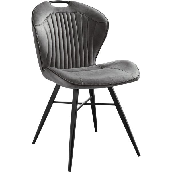 Eetkamerstoel Minot antraciet