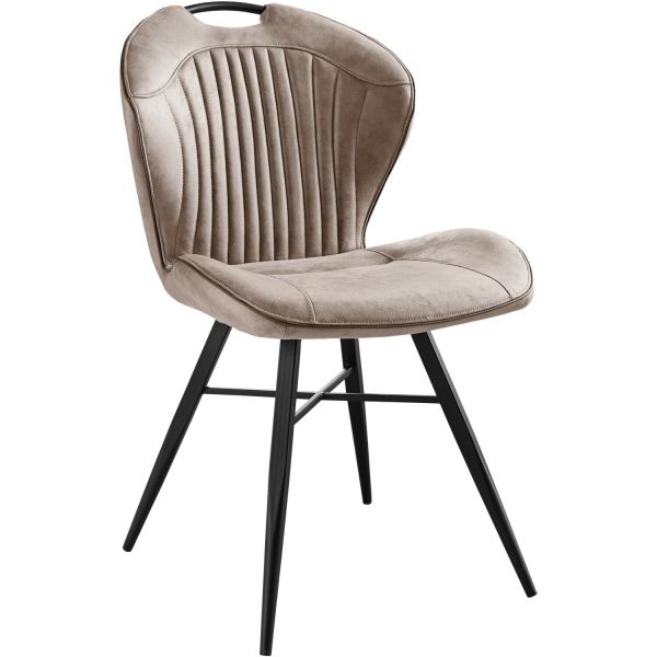Eetkamerstoel Minot taupe