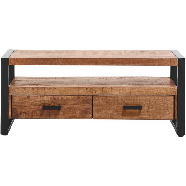 TV-meubel Newhaven mangohout 120 cm