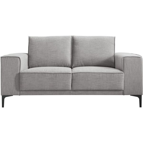 2 zitsbank Calira grijs basic comfort