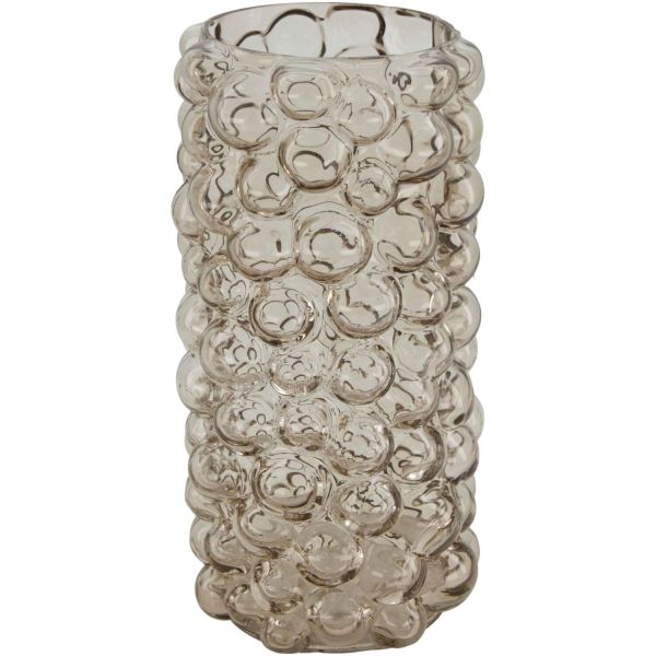 Vaas Badula transparant grijs