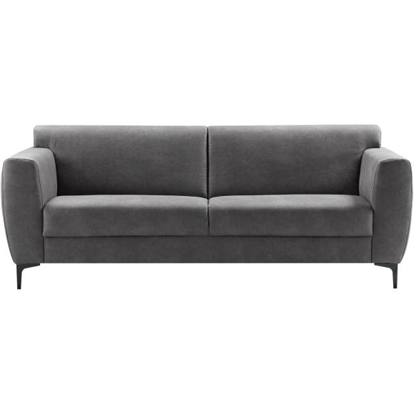 3 zitsbank Ridgway donkergrijs basic comfort