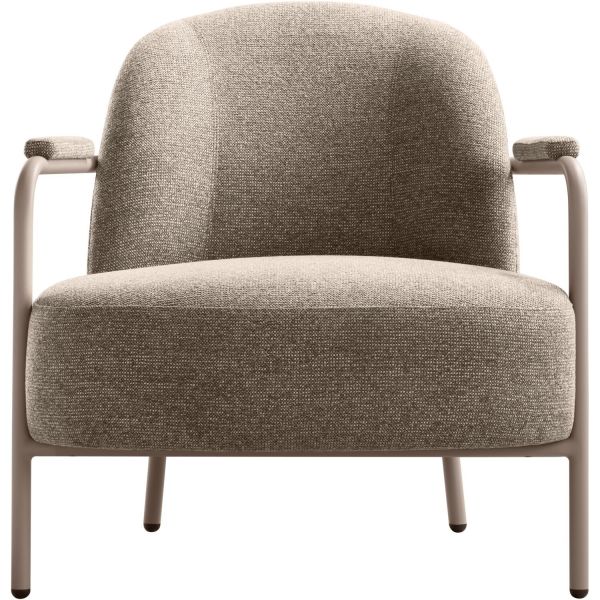 Fauteuil Galesse taupe