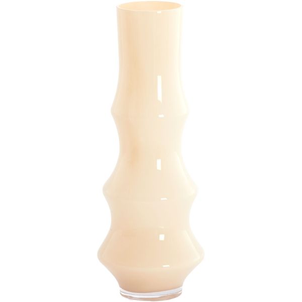 Vaas Floare glazend beige