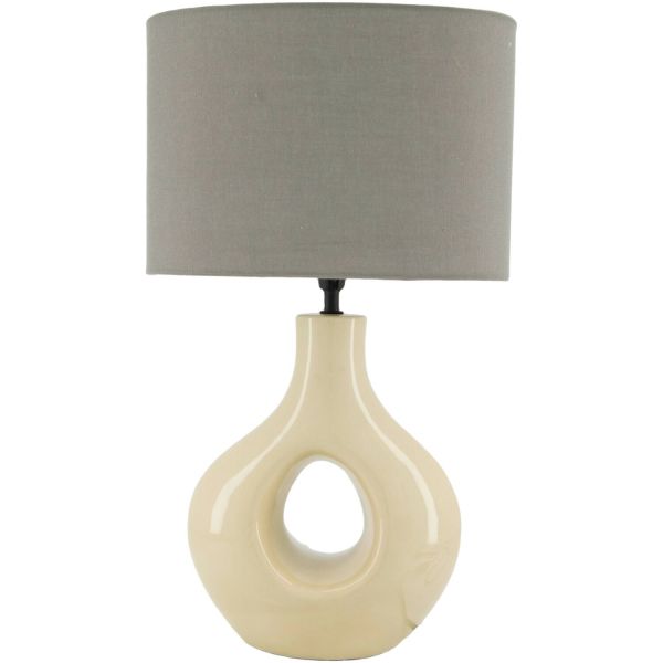 Tafellamp Kandy large beige