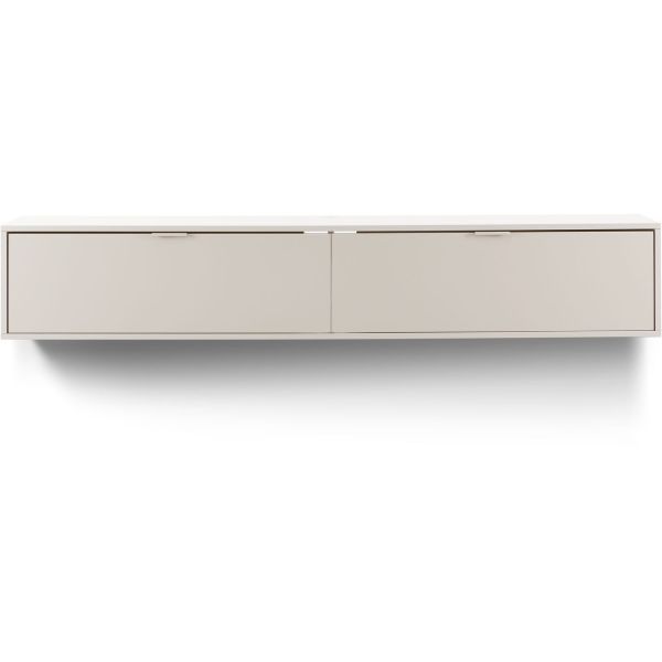 Tv-meubel Betera zwevend 210 cm beige