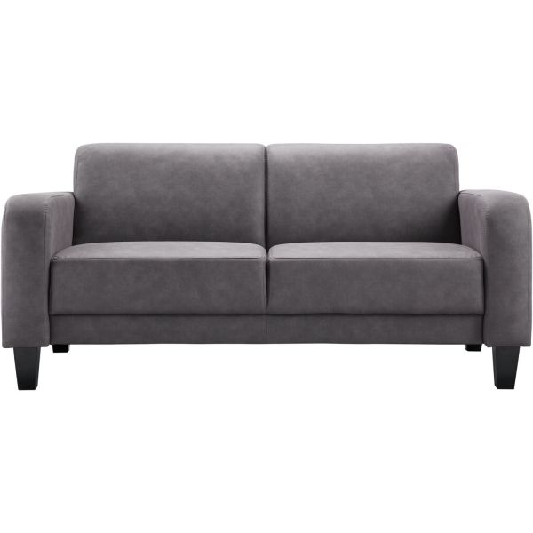 2,5 zitsbank Mills grijs basic comfort
