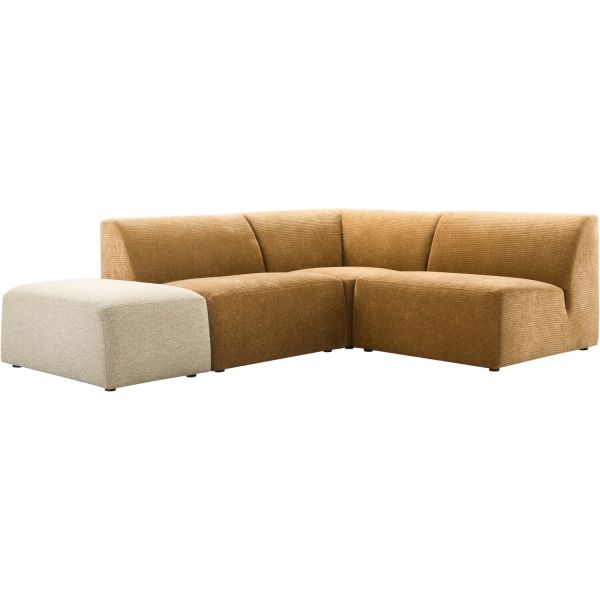 Hoekbank Romont bruin basic comfort