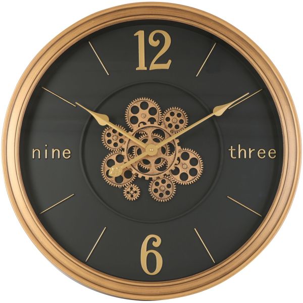 Klok Monale zwart met goud