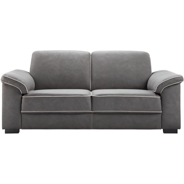 2,5 zitsbank Candelas grijs basic comfort