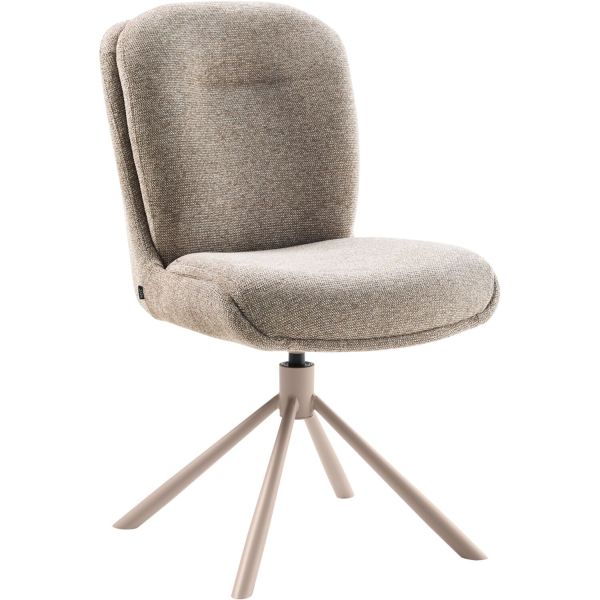 Eetkamerstoel Texico draaibaar taupe