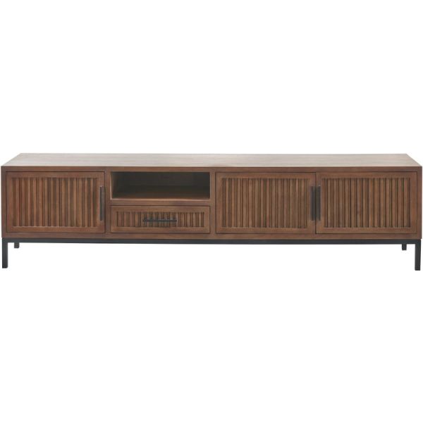 Tv-meubel Maverna mangohout 202 cm bruin