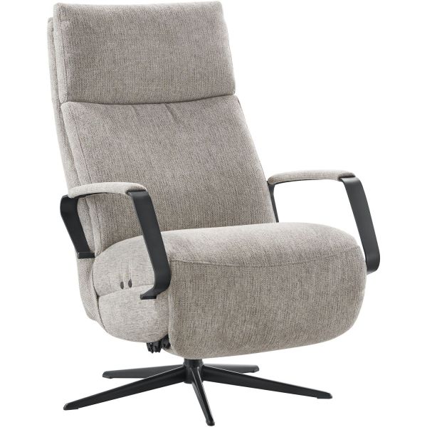Relaxfauteuil Laterza elektrisch small grijs