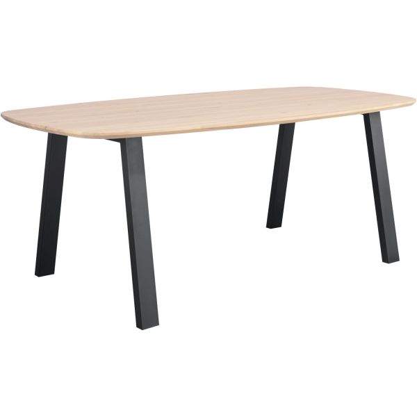 Eettafel Walden eikenhout 200x100 cm Deens ovaal