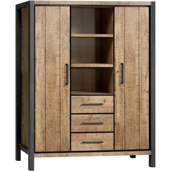 Opbergkast Mantera 170x139x48 cm lichtbruin