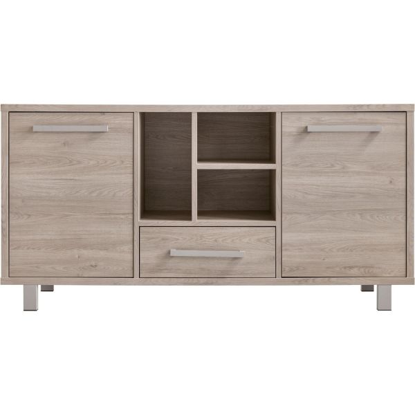 Dressoir Gradoly 90x180x45 cm grijs