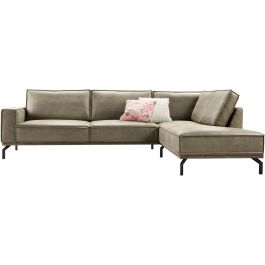 Hoekbank rechts Alburg groen premium comfort