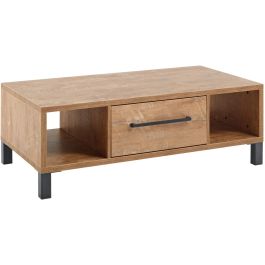 Salontafel Alva 125x68 cm orange teak rechthoekig