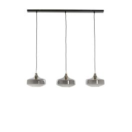 Hanglamp Ambada smoke glas 3-lichts