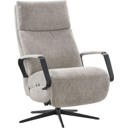 Relaxfauteuil Laterza elektrisch medium grijs