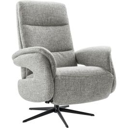 Relaxfauteuil Haslet medium grijs