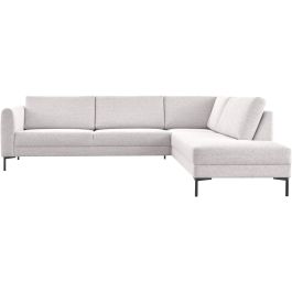 Hoekbank rechts Arluno grijs basic comfort