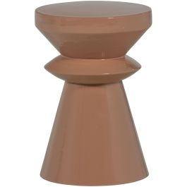 Bijzettafel Banari roze 30 cm rond