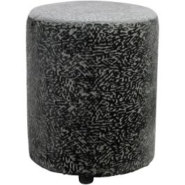 Poef Brody 38 cm zwart