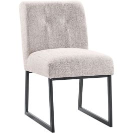 Eetkamerstoel Thurso lichtgrijs