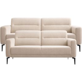 Bankstel 3+2,5 zitsbank Heria beige basic comfort