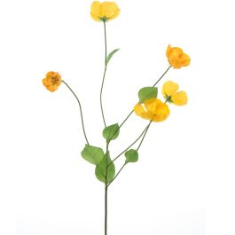 Kunstbloem Melastoma geel