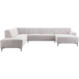 Hoekbank links Tordera grijs premium comfort