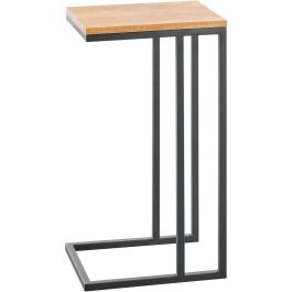 Bijzettafel Budrio lichtbruin 31x41 cm rechthoekig