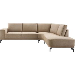 Hoekbank rechts Taroona bruin basic zit- en premium rugcomfort