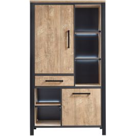 Barkast Mendiga 189x107x50 cm met verlichting