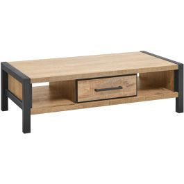 Salontafel Mantera lichtbruin 135x67 cm rechthoekig