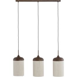 Hanglamp Skye bruin 3-lichts