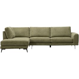 Hoekbank links Flandria groen basic comfort