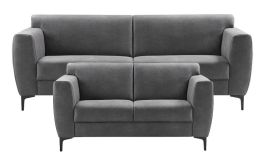 Bankstel 3+2 Ridgway donkergrijs premium comfort