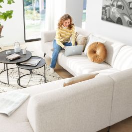 All in House Service 2 zits (stof) elektr. relaxfunctie