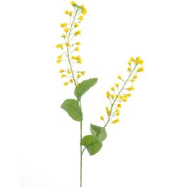 Kunstbloem Mini flower geel